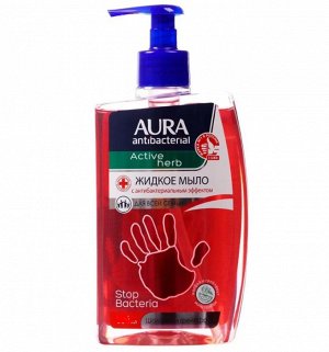 Крем-мыло "Aura Pure Cotton" 2в1 шалфей/грейпфрут 500мл