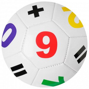 Футбольный мяч ONLYTOP, машинная сшивка, 32 панели, р. 5, PVC, цвета МИКС