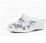 Сабо женские из натуральной кожи на высоком подъеме