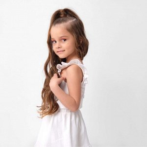 Комплект для девочки (топ, юбка) KAFTAN 30 (98-104 см), белый