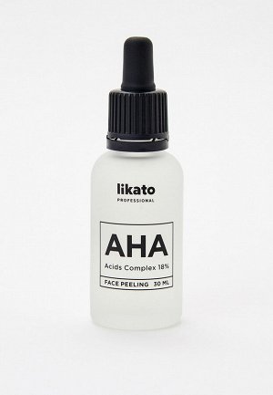 Пилинг для лица с AHА кислотами 18% Likato 30 мл