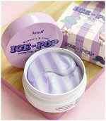 Гидрогелевые патчи для глаз с экстрактом черники и сливок KOELF Ice-Pop Blueberry &amp; Cream