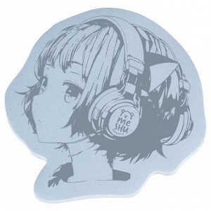 Самоклеящийся блок фигурный MESHU ""Anime girl"", 40л., европодвес, ассорти