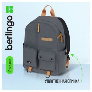 Рюкзак Berlingo Urban ""Music"" 40,5*30*13,5см, 1 отделение, 6 карманов, уплотненная спинка