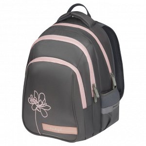 Рюкзак Berlingo Comfort ""Flower"" 38*27*18см, 3 отделения, 2 кармана, эргономичная спинка