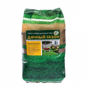 Семена газонной травы "Зеленый уголок","Дачный", 2,5 кг