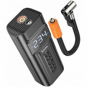 Компрессор Hoco PH55, 3.1 м, дисплей, чёрный