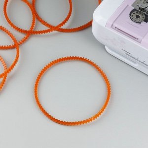 Ремень к БШМ №115 мм, зубчатый, двухсторонний, 10 шт., оранжевый