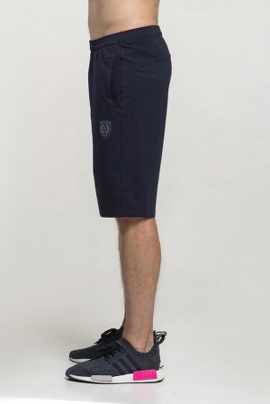Шорты Мужские шорты с карманами. Ткань: Футер Lux. Цвет - т.синий, черный.