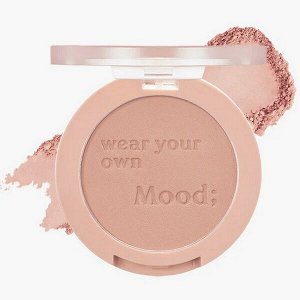 Однотонные матовые румяна Peripera Pure Blushed Sunshine Cheek #016 Acorn Beige, 4.2гр