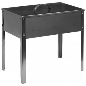 Мангал - коптильня maclay "Эконом", без шампуров, 40x25x40 см, металлический, разборный