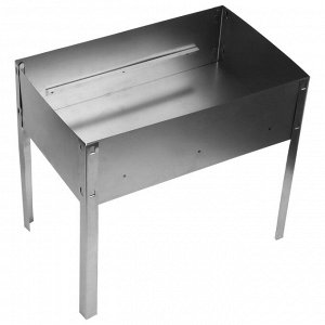 Мангал - коптильня maclay "Эконом", без шампуров, 40x25x40 см, металлический, разборный