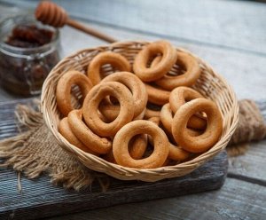 Сушка конопляная цельнозерновая на закваске на фруктозе 150г*5уп