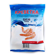 Креветки (40/60) оч/хв, Sea-Food, 400 г, (12)