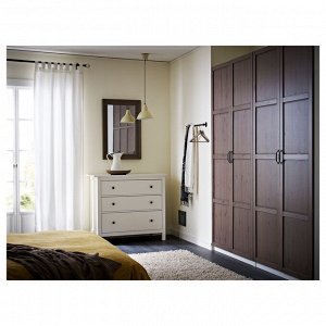 КЫМОР Комод 3 ящика, белый. 96х108х50см