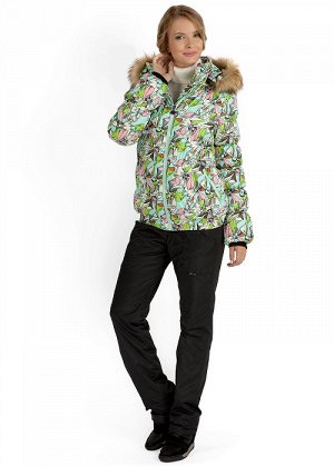 Куртка 2в1 зимн. "Монако" орхидеи для беременных.