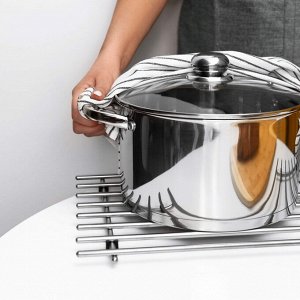 КВИНОА Кастрюля с крышкой. 6л