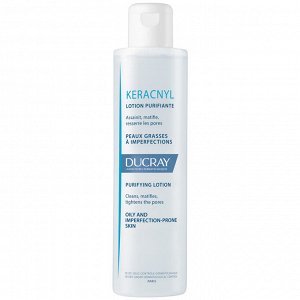 Дюкрэ Очищающий лосьон для проблемной кожи, 200 мл (Ducray, Keracnyl)