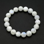 Браслет лунный камень (адуляр) шарик 12мм, 44г