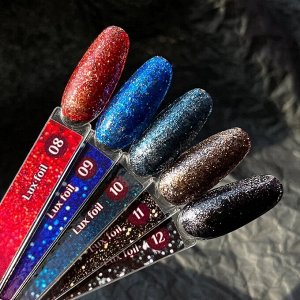 Unique Lux foil 08 Гель-краска (жидкая фольга) для дизайна ногтей