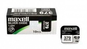 Батарейки MAXELL SR521SW (379) BL-1
