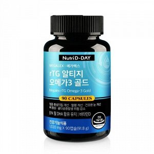 Омега 3 LEX RTG OMEGA 3 GOLD, 1,020 мг на 90 дней