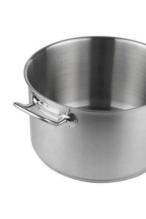 Сотейник 10,0л с крышкой 28*17,0см ТРС с двумя ручками