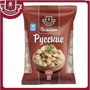 Пельмени Ратимир Русские, замороженные, 0.6 кг