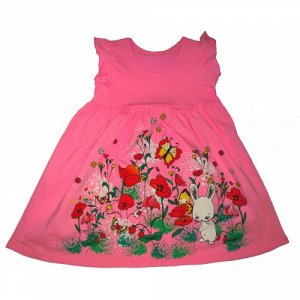 Платье Полянка Розовый