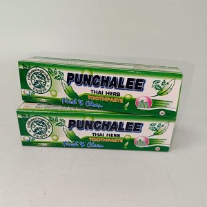 Зубная паста Punchalee на натуральных травах лечебная 35 гр