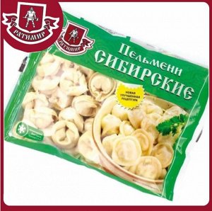 Пельмени Сибирские 0.9 кг. Ратимир