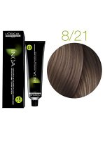 Loreal Краска для волос стойкая тон 8.21 Loreal INOA 60 мл Лореаль