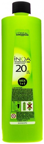Лореаль ODS 2 Оксидент Обогащенный 6% (20 vol.) Loreal INOA 1000 мл Лореаль