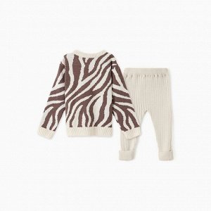 Костюм вязаный Крошка Я Zebra