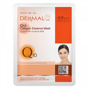 Dermal Косметическая маска с коллагеном и коэнзимом Q10 «Коэнзимом Q10» 23 г / 100