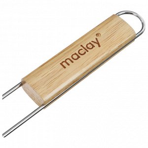 Решётка - гриль универсальная maclay, 25 x 31 см, хромированная сталь, для мангала