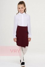 Юбка для девочек-. Цвет: 950 бордо