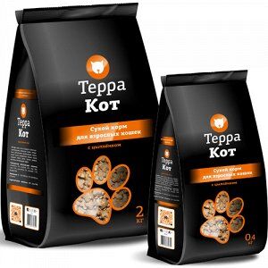 Терра Кот Сухой корм для кошек Цыпленок 2кг