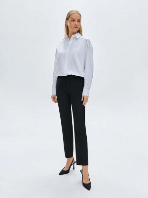 Рубашка oversize с длинным рукавом