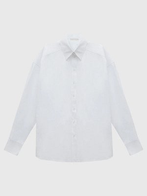 Рубашка oversize с длинным рукавом
