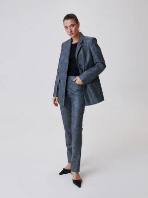 Брюки из экокожи