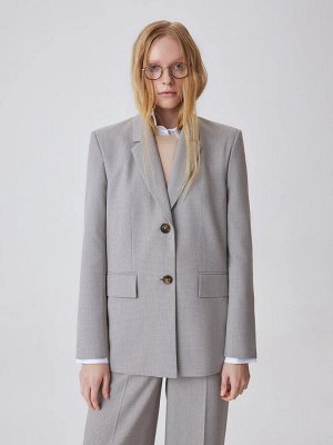Oversize жакет Слоновая кость
