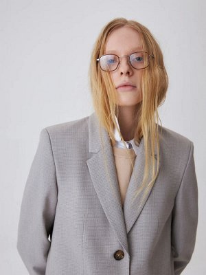 Oversize жакет Слоновая кость