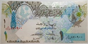 Катар 1 риал 2008 птица пресс