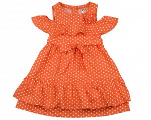Платье (98-122см) UD 4589(1)оранж