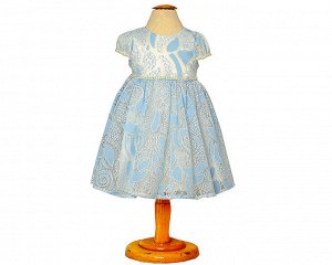 Платье (92-116см)/(90-130см), UD 0804(1)голубой