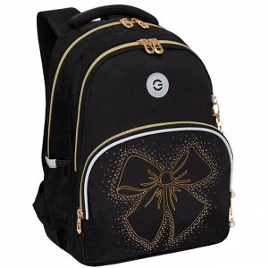 Рюкзак школьный GRIZZLY с карманом для ноутбука 13", анатомической спинкой, для девочки