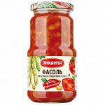 Фасоль печеная в томатном соусе 470гр (ПИКАНТА)