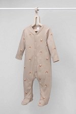 Комбинезон(Осень-Зима)+baby (медвежата на бежевом)