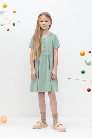 Платье(Весна-Лето)+girls (холодная мята к479)